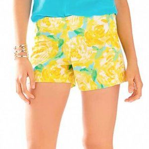 Lilly Pulitzer Deenie Yellow Shorts